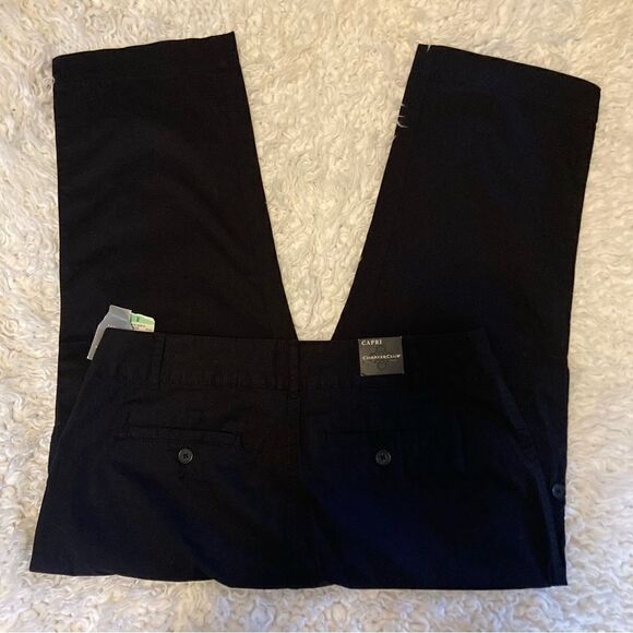 Charter Club Black Capri cargo Pants NWT - Picture 2 of 10